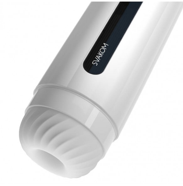 USA SVAKOM - Rotation Retractable Masturbator Cup (Chargeable - White)